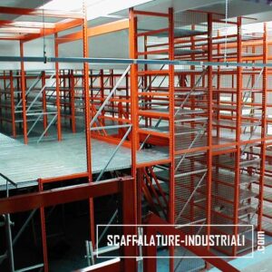 Scaffalature-Industriali-passerella