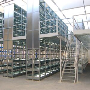 Scaffalature industriali a passerella