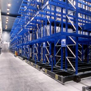 Scaffalature industriali compattabili