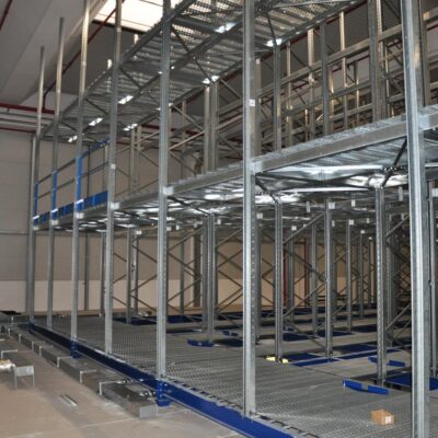 scaffalature-industriali-passerella